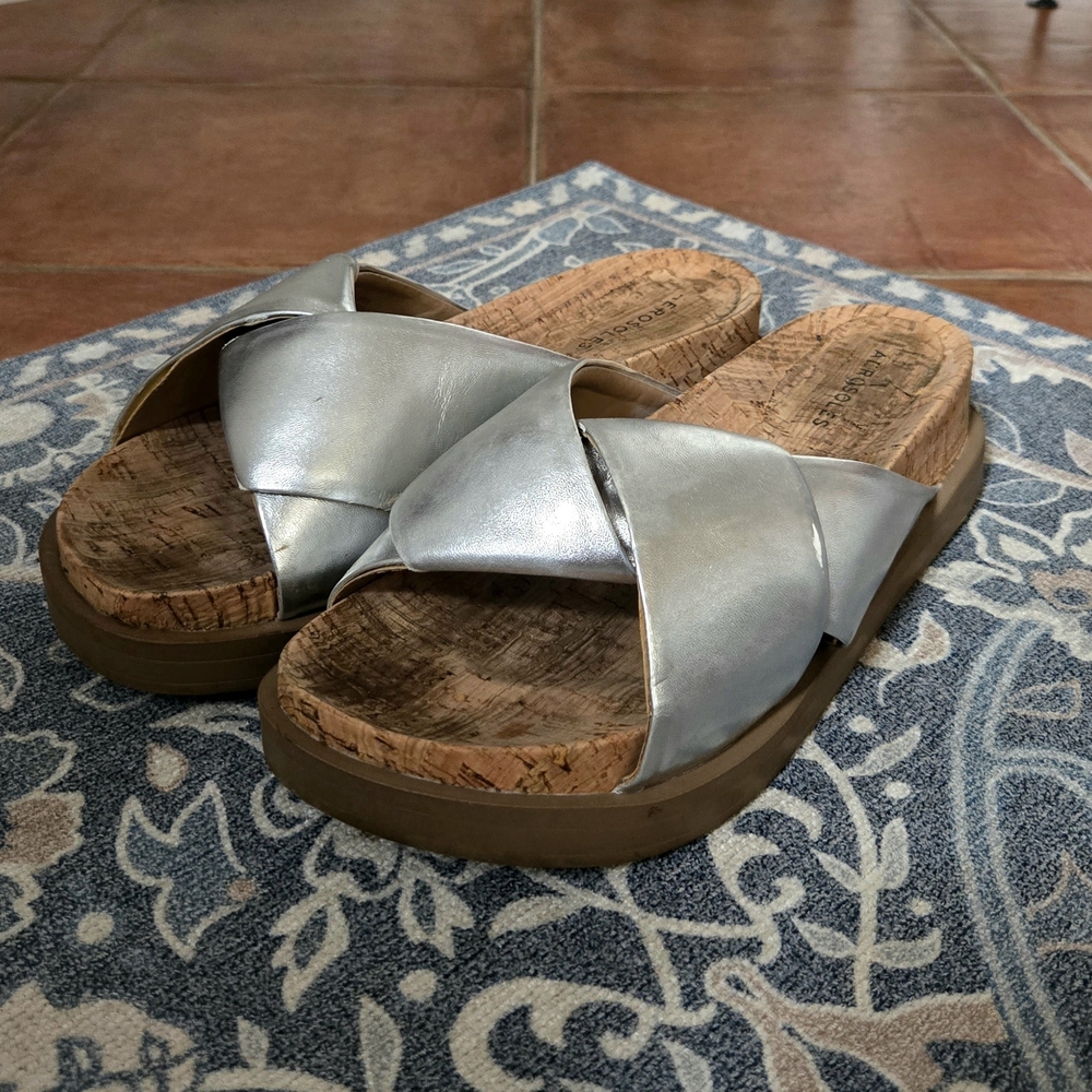 Silver Women's Sandals Aerosoles